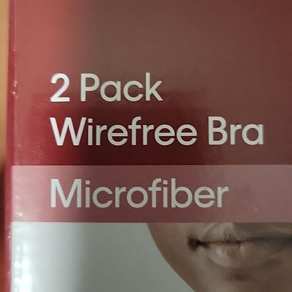 Calvin Klein 2 Pack Wirefree Bra,size S - Picture 6 of 8